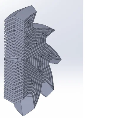 Fidget Telescoping Dạng Xoáy Cyclone