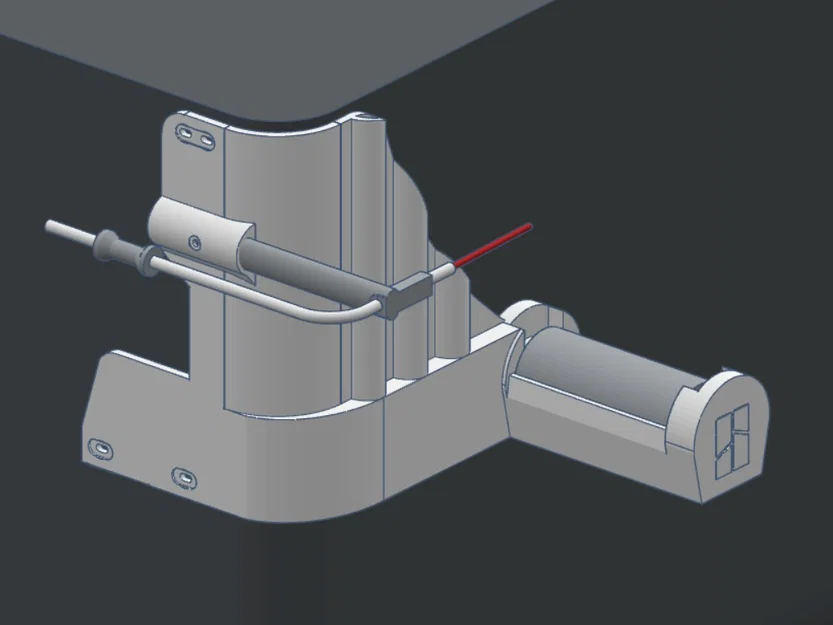 Giá treo cuộn filament bên hông cho Bambu Lab P1S (Side Spool Holder) - Image 4