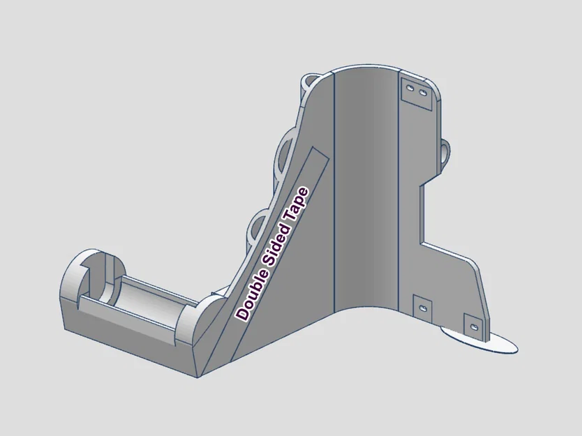 Giá treo cuộn filament bên hông cho Bambu Lab P1S (Side Spool Holder) - Image 5