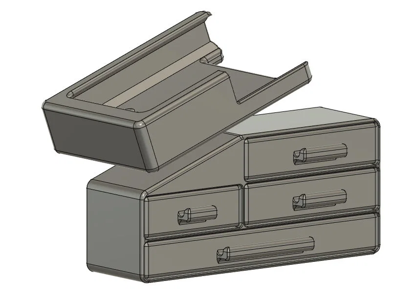 Bộ ngăn kéo và giá đỡ Nebula Pad cho Creality Ender 3 V3 KE - Image 1