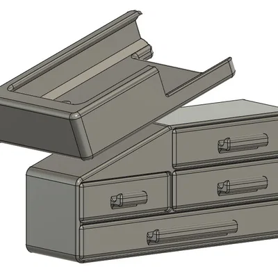 Bộ ngăn kéo và giá đỡ Nebula Pad cho Creality Ender 3 V3 KE