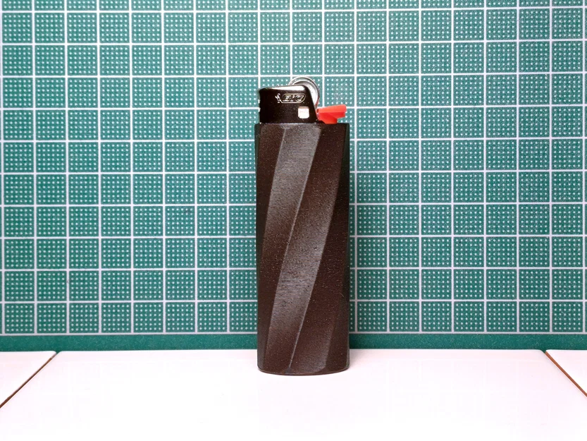 Ốp case bật lửa BIC (in vase mode) - Image 3