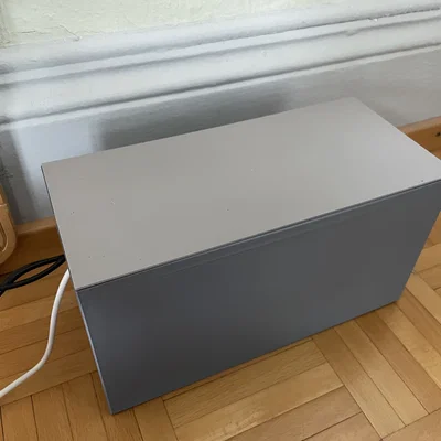 Hộp đựng dây điện 3D giúp góc làm việc gọn gàng và an toàn