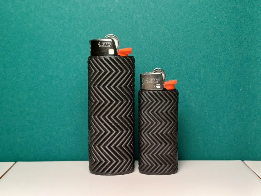 Ốp vỏ bật lửa cho BIC (Lighter case for BIC) - Image 2