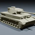 Panzer IV (G) – Mô hình xe tăng Đức WWII in 3D - Thumbnail 1
