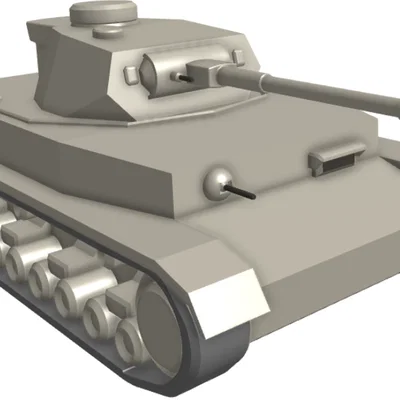 Panzer IV (G) – Mô hình xe tăng Đức WWII in 3D