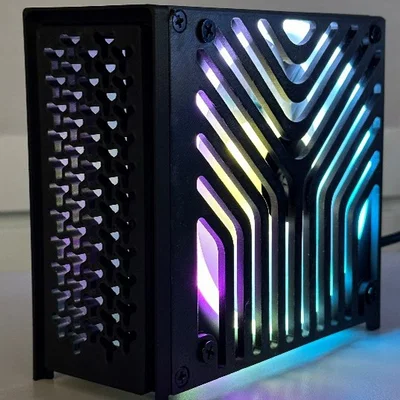 Vỏ Raspberry Pi 4 Model B (dùng quạt 120mm) - 3D Print Case