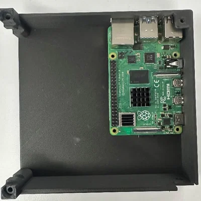 Vỏ Raspberry Pi 4 Model B (dùng quạt 120mm) - 3D Print Case