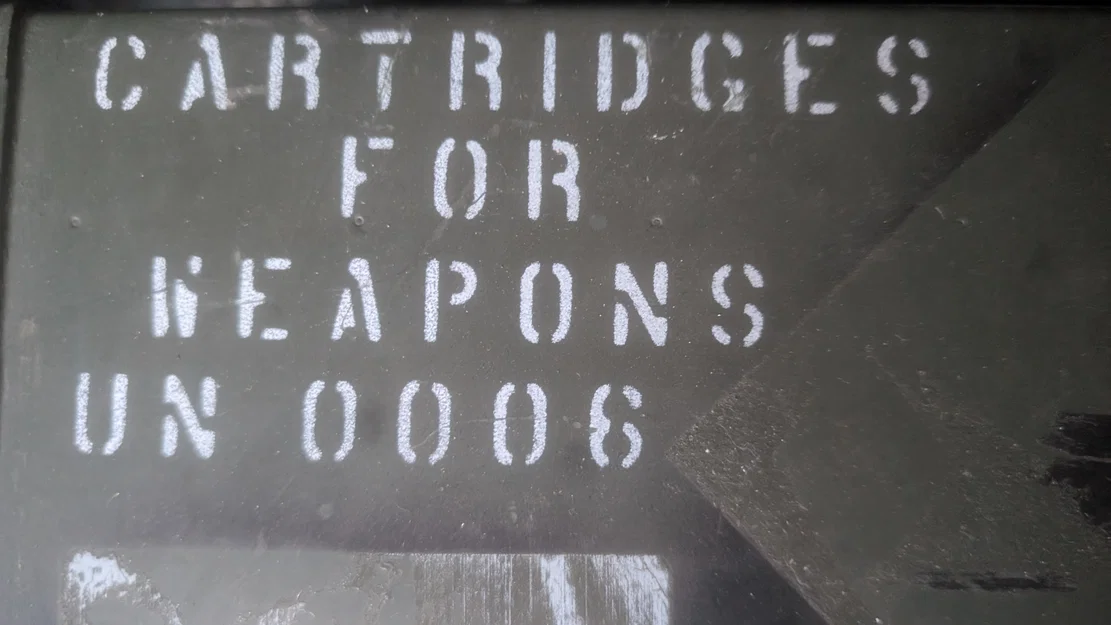 Khuôn in chữ Military Font Stencil - Tạo phong cách quân đội cực chất - Image 1