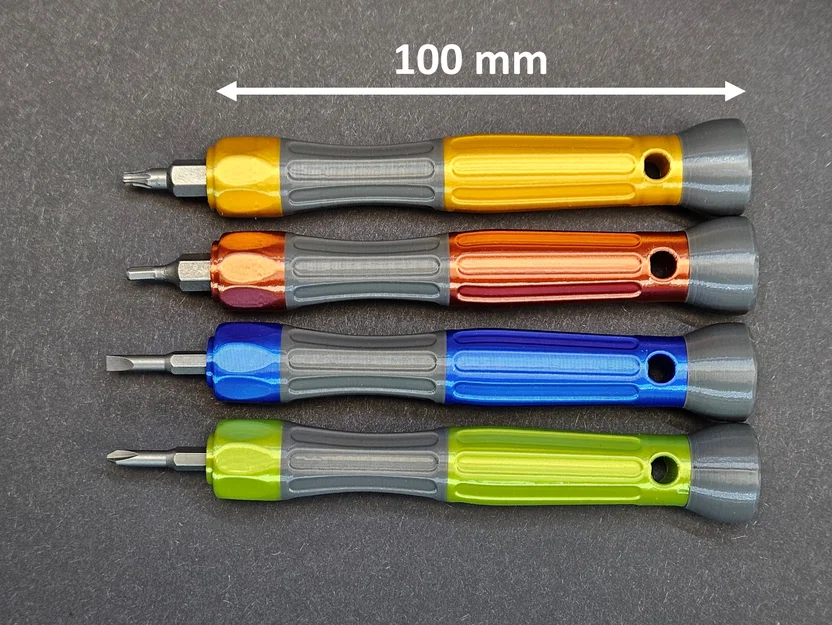 Tua vít đầu bit chính xác nam châm 4 mm / 6.3 mm - Image 2