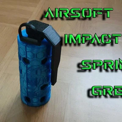 Lựu đạn Airsoft Impact Spring (không dùng trap doors)