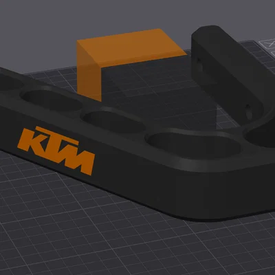 Giá treo mũ bảo hiểm KTM 3D - Phụ kiện đẳng cấp cho biker