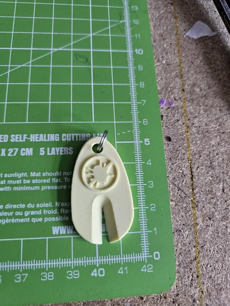 Móc khóa gỡ ve (Tick removal keyring) - Image 2