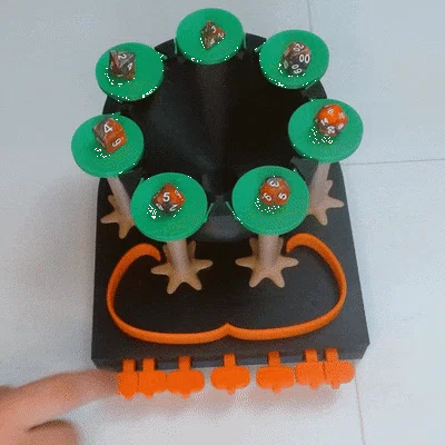 Tháp Đổ Xúc Xắc Tự Động Dạng Vạc (Automatic Dice Tower Cauldron)