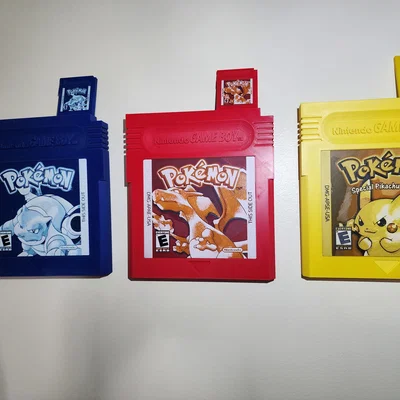 Cartridge Game Boy Pokemon HueForge (Bản Bự & Nhỏ)
