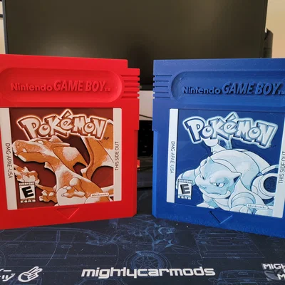 Cartridge Game Boy Pokemon HueForge (Bản Bự & Nhỏ)