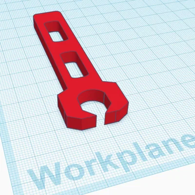 Cờ-lê giữ Hotend Creality K1C Unicorn hỗ trợ thay Nozzle cực dễ