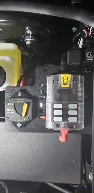 Giá đỡ hộp cầu chì và ngắt mạch Blue Sea Systems cho Toyota Tacoma 3rd Gen - Image 5