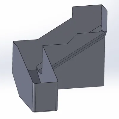 Máng hứng rác thải Bambu Poop Chute tùy chỉnh cho dòng Bambu Lab X1E