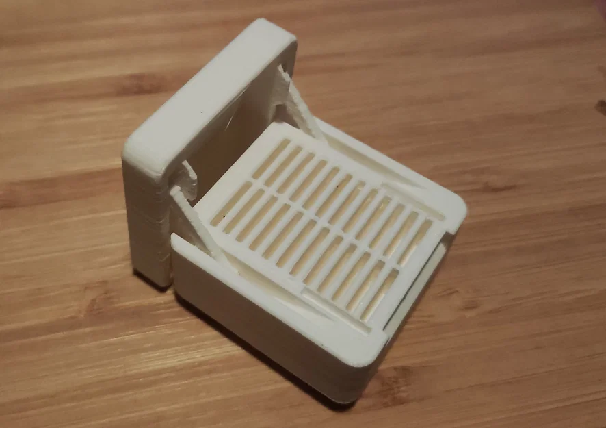 Hộp MicroSD nắp bản lề (remix) – tương thích Gridfinity - Image 1