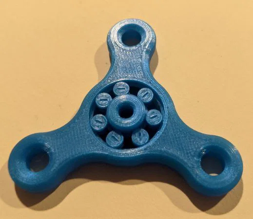 PIP Fidget Spinner với vòng bi tích hợp (print-in-place) - Image 1