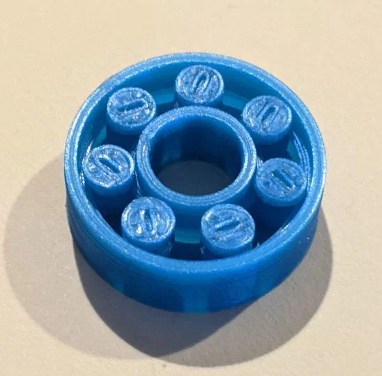 Ổ lăn 608 ma sát thấp, có cage hoạt động (working cage) - Image 1