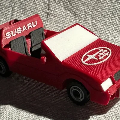Mô hình xe LEGO Subaru Baja in 3D độc đáo dễ lắp ráp