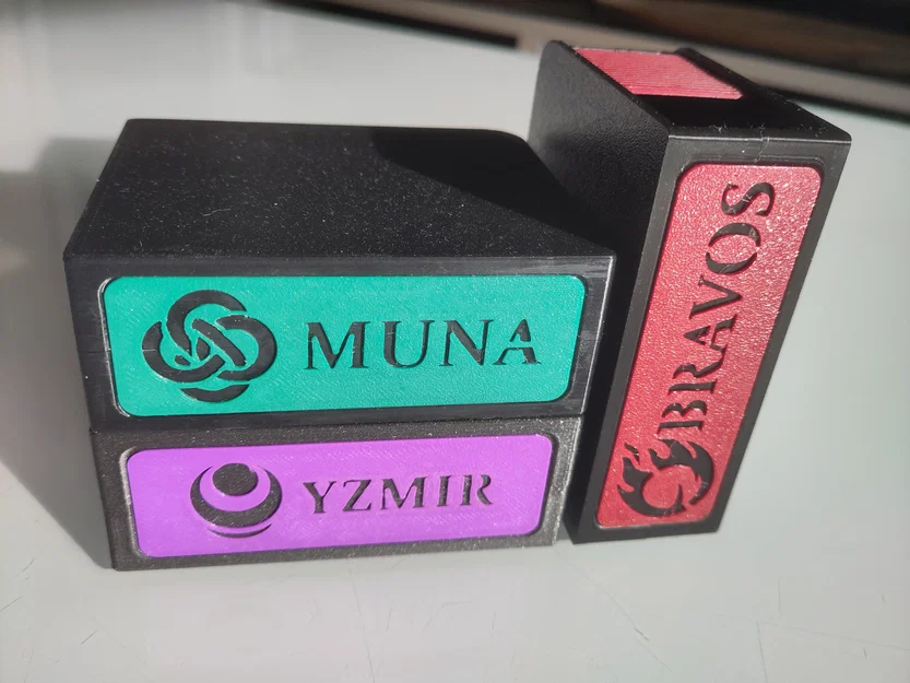 Hộp đựng thẻ bài Altered TCG in 3D kèm nhãn faction độc đáo - Image 1