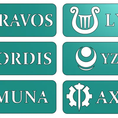 Hộp đựng thẻ bài Altered TCG in 3D kèm nhãn faction độc đáo