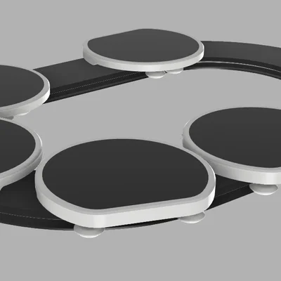 Bàn Parametric Lazy Susan (Khay Xoay Phục Vụ) – In 3D Tuỳ Chỉnh