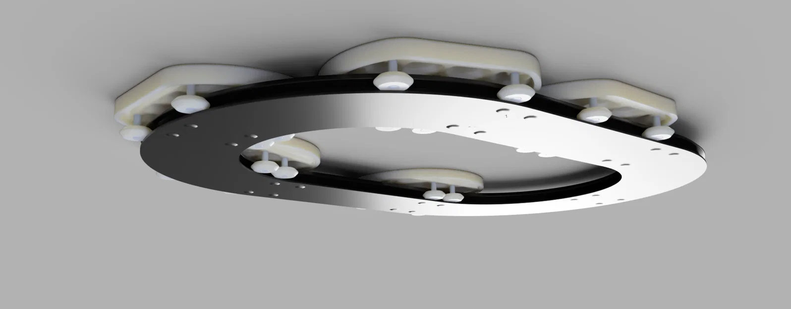 Bàn Parametric Lazy Susan (Khay Xoay Phục Vụ) – In 3D Tuỳ Chỉnh - Image 3