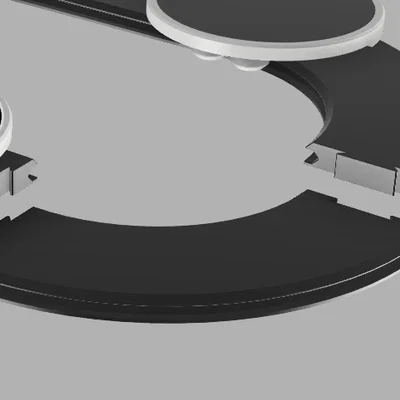 Bàn Parametric Lazy Susan (Khay Xoay Phục Vụ) – In 3D Tuỳ Chỉnh