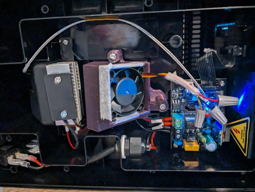 Mod quạt 40mm cho máy sấy filament Comgrow/Sovol SH02 - Image 4