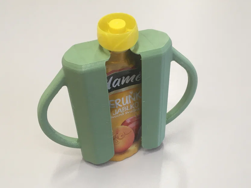 Tay cầm túi thức ăn dặm cho bé - Mẫu in 3D tiện lợi và an toàn - Image 1