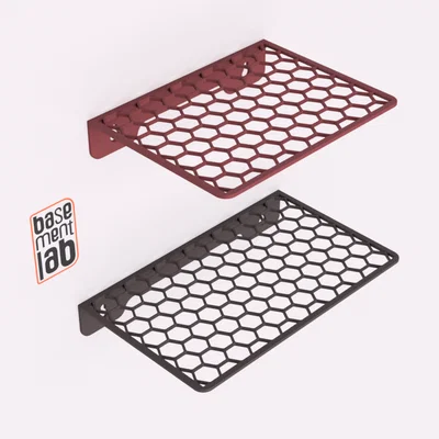 Kệ treo tường Honeycomb 2 kích thước - Ripiano a nido d'ape due misure
