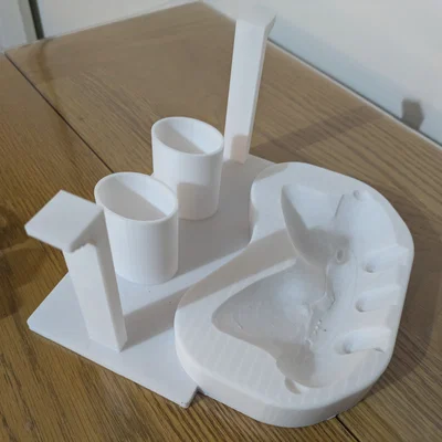 Giá đỡ Oculus Quest 3 kết hợp dây đeo Bobovr in 3D tiện lợi