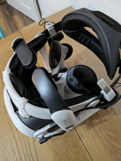 Giá đỡ Oculus Quest 3 kết hợp dây đeo Bobovr in 3D tiện lợi - Image 3