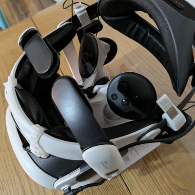 Giá đỡ Oculus Quest 3 kết hợp dây đeo Bobovr in 3D tiện lợi