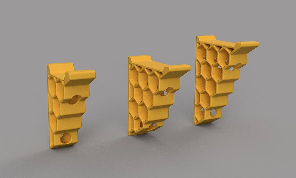 Móc Treo Tường Kiểu Honeycomb (Tổ Ong) - Wall Hooks Honeycomb Style - Image 2