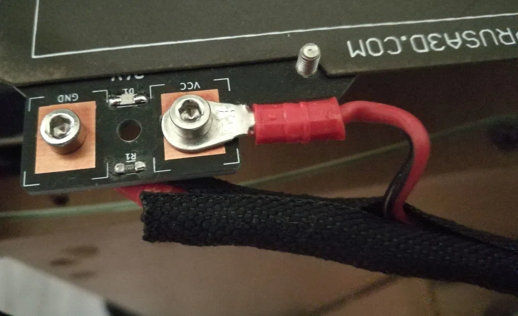 Ngàm giữ cáp bed song song cho Prusa MINI (heatbed) - Image 2