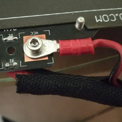 Ngàm giữ cáp bed song song cho Prusa MINI (heatbed)