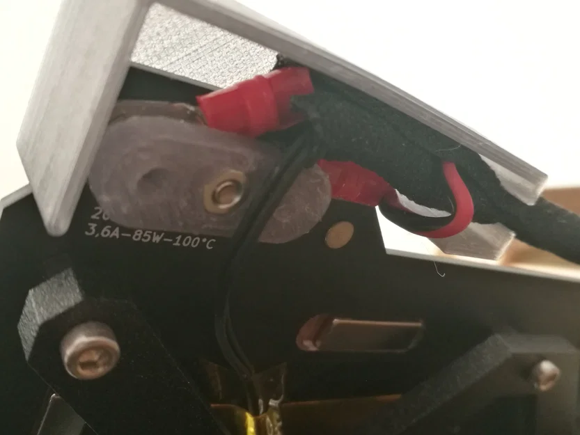 Ngàm giữ cáp bed song song cho Prusa MINI (heatbed) - Image 3