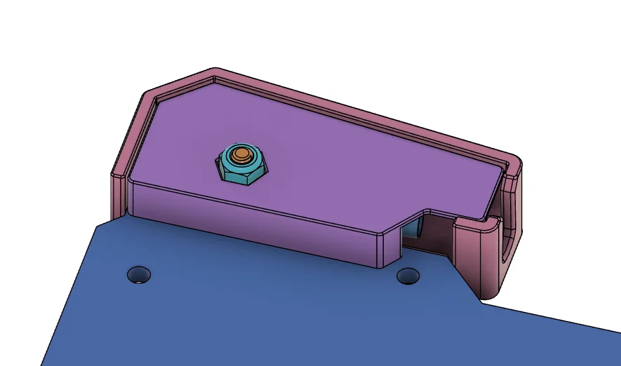 Prusa MINI 90° Bed-cable mount (Ngàm cáp bed 90° cho Prusa MINI) - Image 7