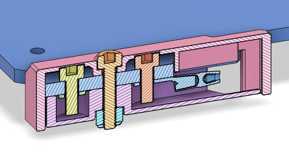 Prusa MINI 90° Bed-cable mount (Ngàm cáp bed 90° cho Prusa MINI) - Image 9