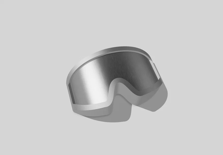 Mô hình 3D kính bảo hộ trượt tuyết (Ski Goggles) độc đáo - Image 1