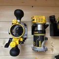 Giá treo tường cho máy phay Dewalt DCW600 và phụ kiện phay chìm - Thumbnail 1