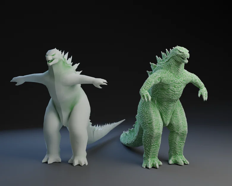 Ví dụ Godzilla Displacement - Image 1