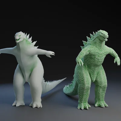 Ví dụ Godzilla Displacement