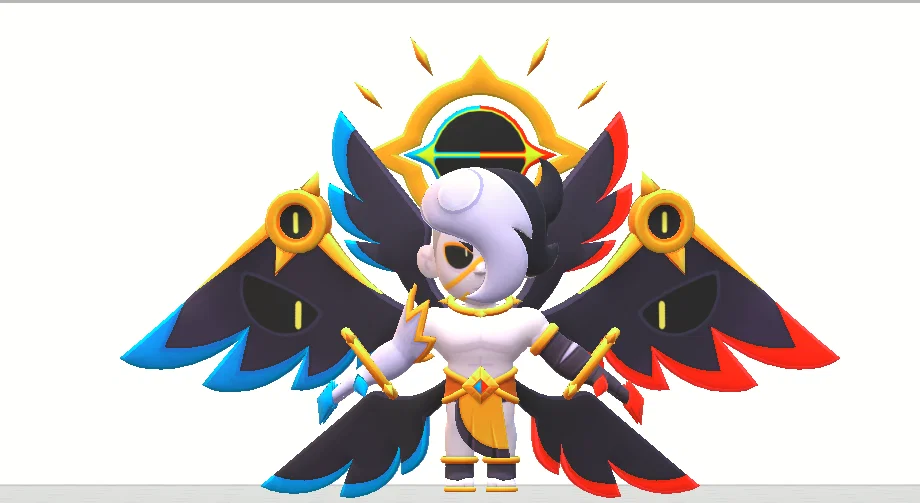 Mô hình 3D Dark Angel Edgar - Chiến binh Brawl Stars ấn tượng - Image 1