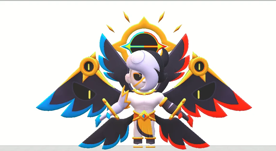 Mô hình 3D Dark Angel Edgar - Chiến binh Brawl Stars ấn tượ… 1